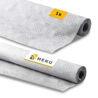 Papier-Tischtuchrolle beschichtet, 8 x 1 m – abwischbar & zuschneidbar